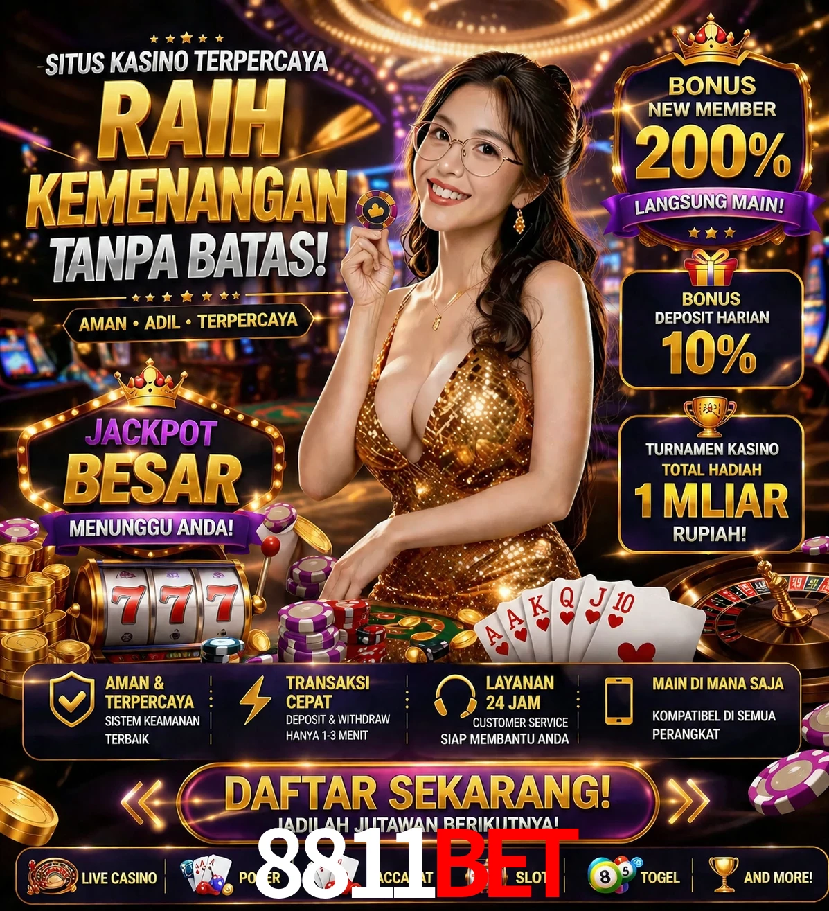 Roleta e blackjack 8811bet